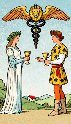 Two of Cups