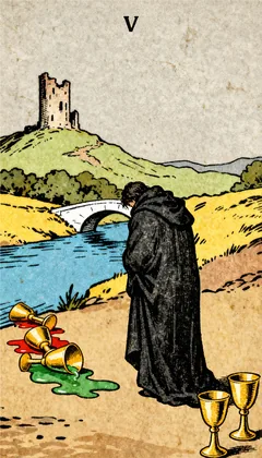 Five of Cups