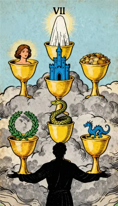Seven of Cups