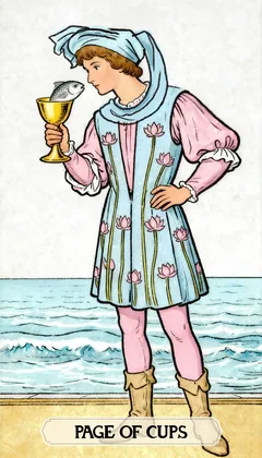 Page of Cups