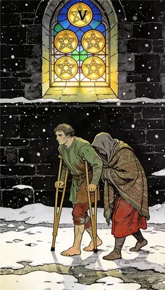 Five of Pentacles