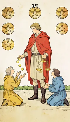 Six of Pentacles
