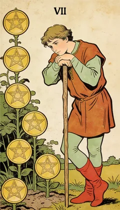 Seven of Pentacles