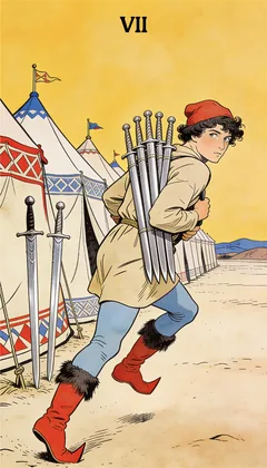 Seven of Swords