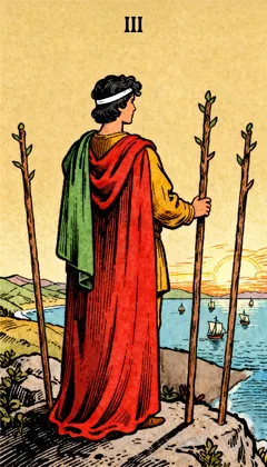 Three of Wands