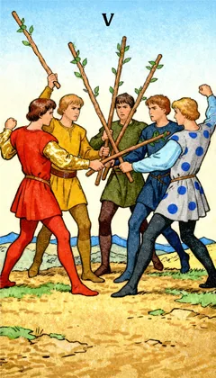 Five of Wands