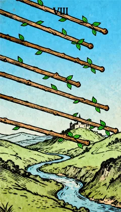 Eight of Wands
